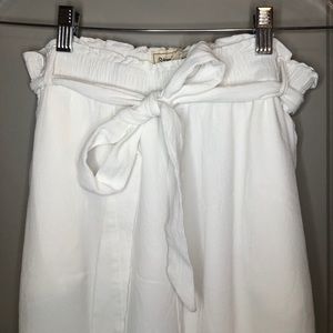 White Bathing Suit Cover Up Pants